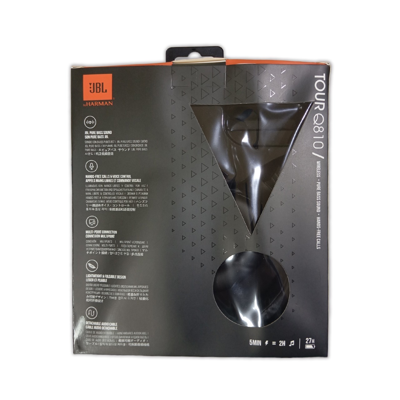 JBL BLUETOOTH HEADPHONE - TOURQ810 - Image 2