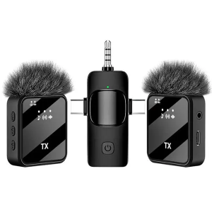 F11-2 DUAL WIRELESS CLIP MICROPHONE